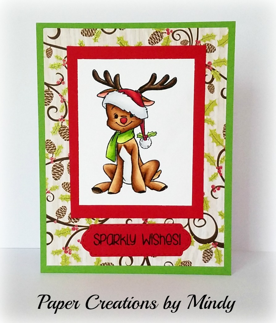Reindeer Games Card – Mindy Eggen Design