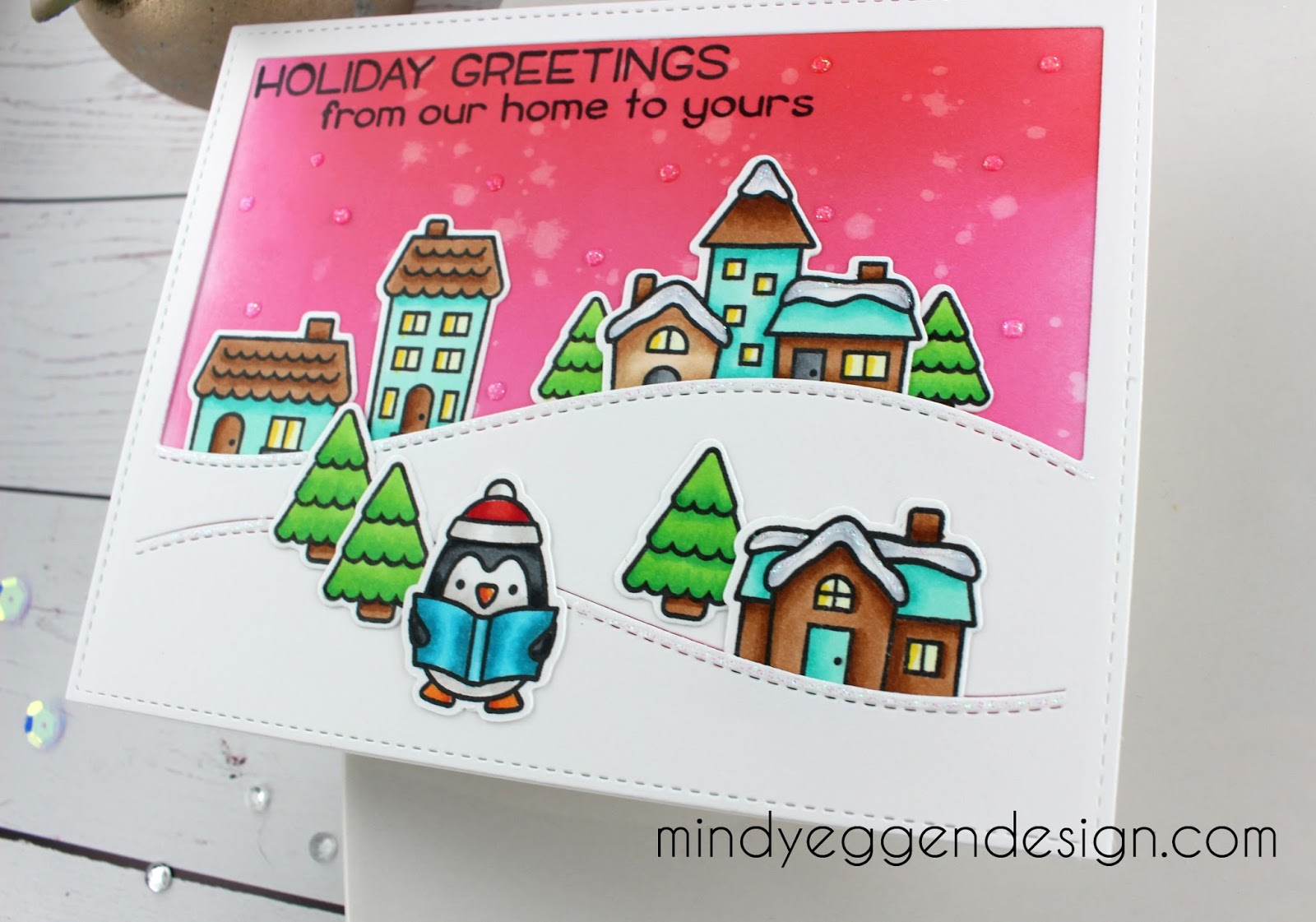 Winter Village – Lawn Fawn – Mindy Eggen Design